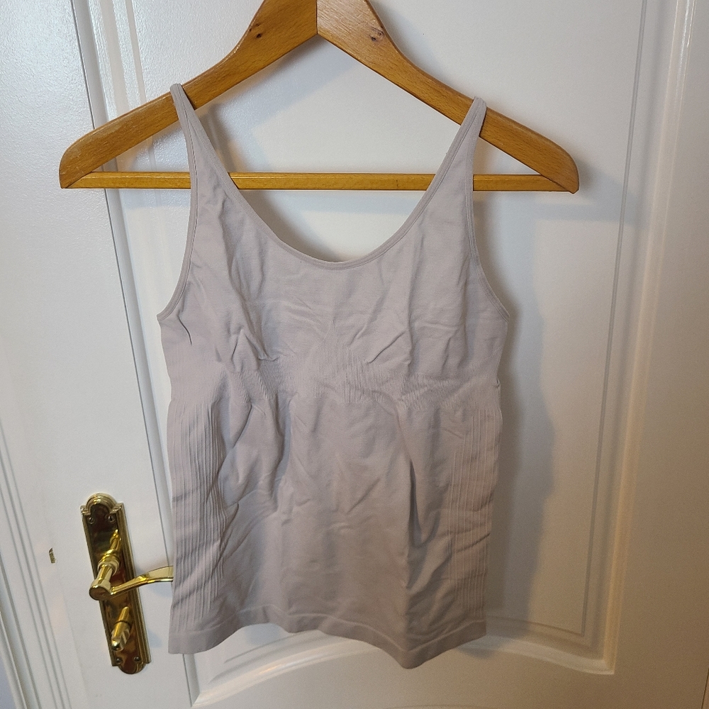 ♦️ $5 ADD ON / Denver Hayes Shapewear Tank Top in White Size XL